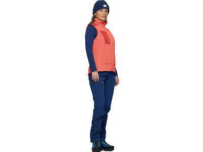 Norrona trollveggen warm3 Vest W's, deep sea coral/baked apple - Bild 5