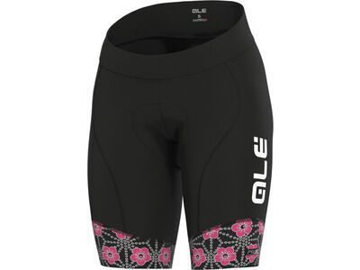 Ale Garda Lady Shorts, black-fluo pink