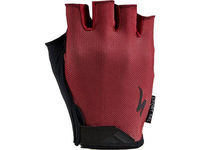 Specialized Women's Body Geometry Sport Gel Gloves Short Finger maroon