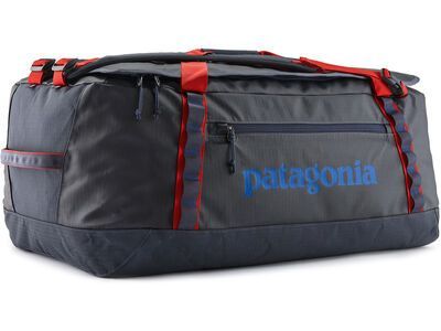 Patagonia Black Hole Duffel 70L, smolder blue w/amanita red - Bild 1