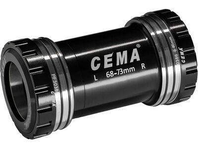 CEMA PF30 Interlock SRAM DUB - Edelstahl, black