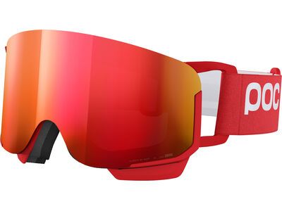 POC Nexal Mid Clarity Int. Partly Sunny Red / prismane red