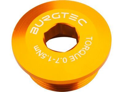 Burgtec Shimano Crank Bolt iron bro orange