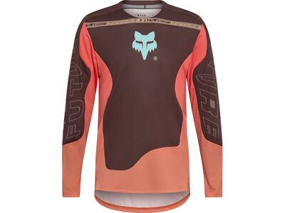 Fox Flexair LS Jersey Elevated cocoa