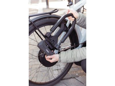 Abus Granit Super Extreme 2500/165HB230 + Halter USH2500, black - Bild 5