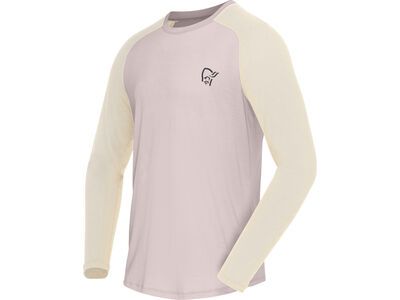 Norrona femund pureUll Long Sleeve M's, oatmeal/whisper white - Bild 2