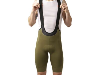 GripGrab PACR Bib Shorts, olive green - Bild 4