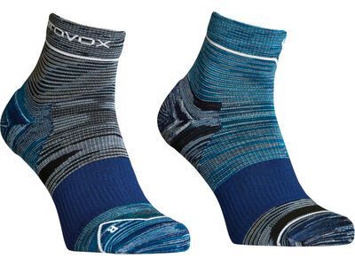 Ortovox Alpine Quarter Socks M, blue nunatak - Bild 1