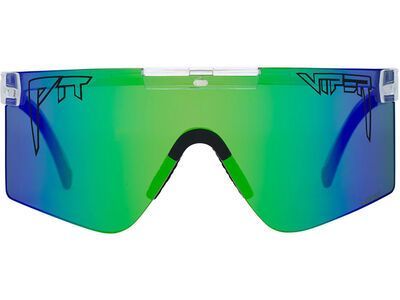 Pit Viper The Originals 2.0 Regular, The Clear / HDPV Polarized Blue-Green - Bild 2