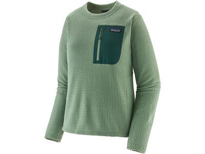 Patagonia Women's R1 Air Crew, ellwood green