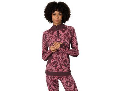 Kari Traa Saga Half Zip, cocoa powder - Bild 3
