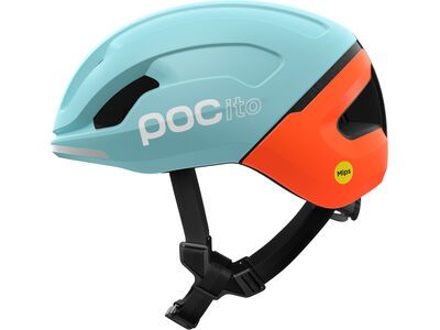 POC POCito Omne MIPS, indicolite blue matt/carnelian orange matt - Bild 1