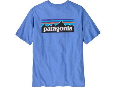 Patagonia Men's P-6 Logo Responsibili-Tee abundant blue