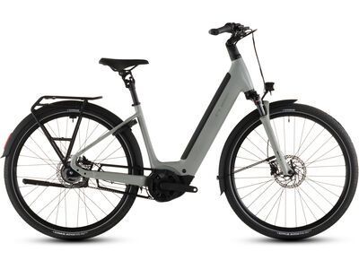 Cube Supreme Hybrid Deluxe One 600 Easy Entry 28, ashgreen´n´chrome - Bild 1