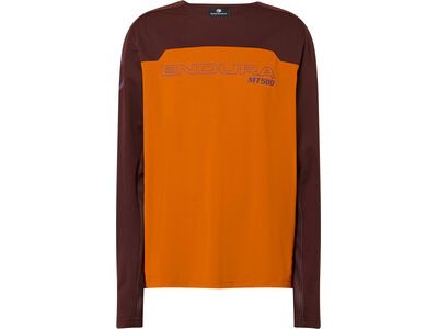 Endura Kinder MT500 Burner Langärmeliges Trikot, end orange - Bild 1