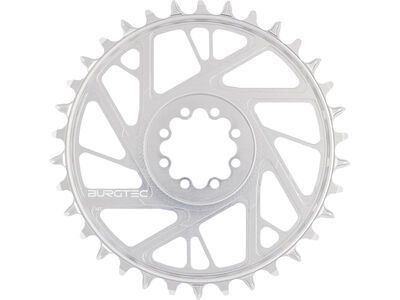 Burgtec 3 mm Offset Thick Thin Chainring SRAM 8-Bolt, rhodium silver - Bild 13