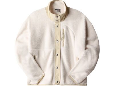 The North Face Women’s Cragmont Fleece Jacket, gardenia white-gravel