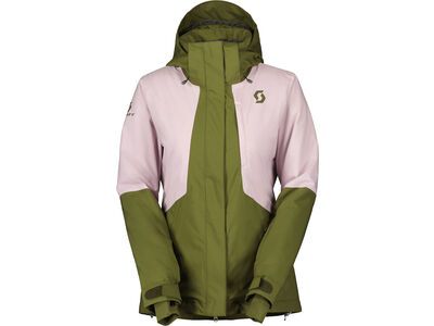 Scott Ultimate Dryo 10 Women's Jacket, fir green/cloud pink