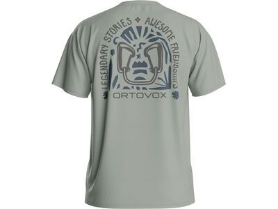 Ortovox 150 Merino Cool Climbing Vibes TS M, green sage - Bild 2