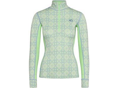 Kari Traa Rose Half Zip Baselayer mint