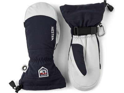 Hestra Army Leather Heli Ski Mitt navy