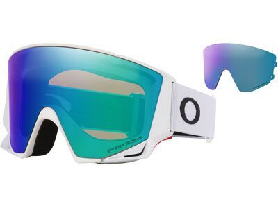 Oakley Flow Scape M, Prizm Snow Argon Iridium & Iced / matte white