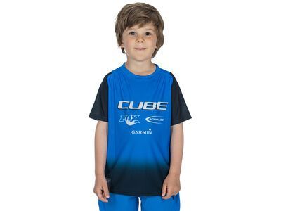 Cube Vertex Trikot Rookie kurzarm X Actionteam, black´n´blue - Bild 2