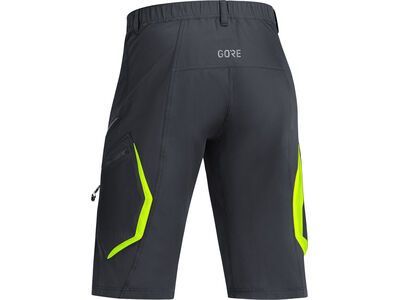 GOREWEAR C3 Trail Shorts, black/yellow - Bild 2