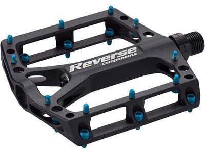 Reverse Black One Pedals, black/lightblue