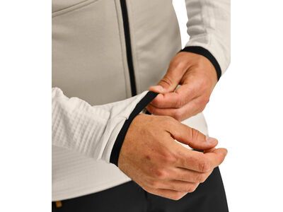 Ortovox Merino Fleece Grid Hoody M, black raven - Bild 3