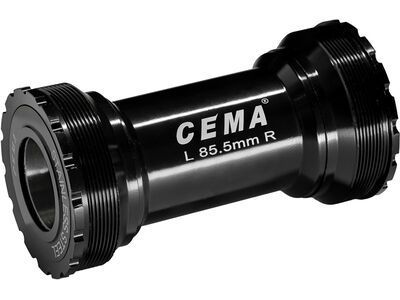 CEMA T47 Trek Shimano - Edelstahl black
