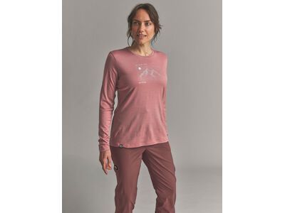 Ortovox 185 Merino Sunrise LS W, dusk rose - Bild 3