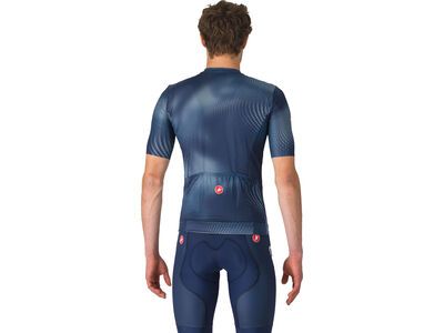 Castelli Vortice Jersey, belgian blue/light steel blue - Bild 2