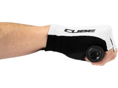 Cube Handschuhe Race Kurzfinger, white - Bild 4