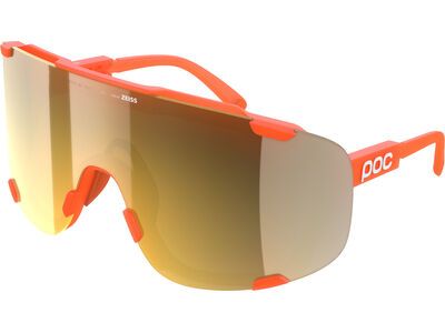 POC Devour Clarity Road/Partly Sunny Gold / fluo. orange translucent