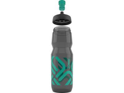 Fidlock Fidguard Bottle 750 Antibacterial, transparent black/green - Bild 3