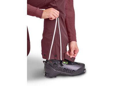 Ortovox Merino Naturtec Light Col Becchei Pants W, winetasting - Bild 4