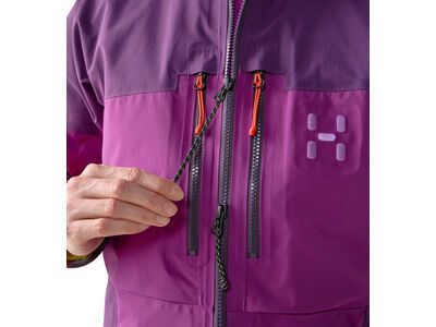Haglöfs Spitz GTX Pro II Jacket Women, grape purple/purple night - Bild 9