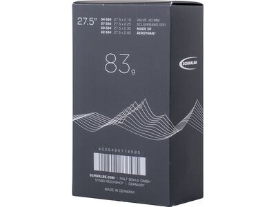 Schwalbe Aerothan Tube SV 21E 27.5 MTB - 54/62-584 / 40 mm - Bild 2