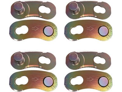 SRAM 12s PowerLock (4 Stück) rainbow