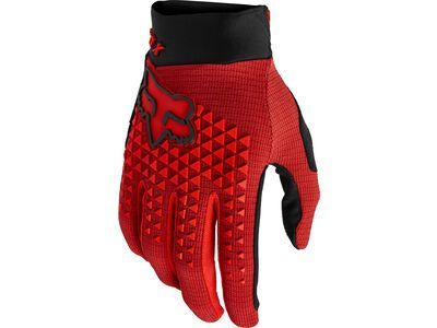 Fox Defend Glove, red clay