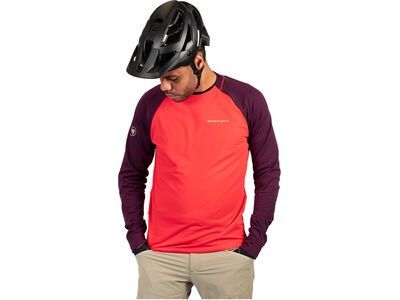 Endura SingleTrack Fleece, aubergine