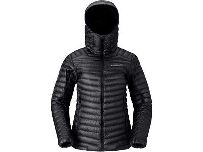 Norrona trollveggen down800 super light Hood W's, caviar black - Bild 1