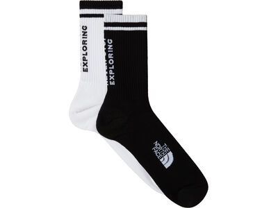 The North Face Everyday Crew Sock NSE 2er Pack, tnf black/tnf white - Bild 1