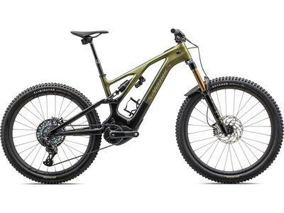 Specialized S-Works Turbo Levo - SRAM XX1 Eagle AXS gold pearl over carbon carbon