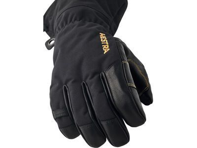 Hestra Army Leather Gore-Tex 5 Finger, black/black - Bild 3