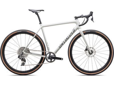 Specialized Crux Expert gloss dune white/smoke liquid metal