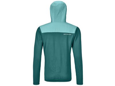 Ortovox Merino Fleece Plus Anorak W, pacific green - Bild 2