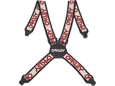 Oakley Factory Suspenders arctic white/iron red