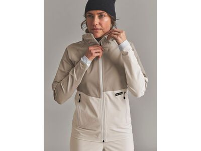 Ortovox Venet Softshell Hooded Jacket W, dark linen - Bild 4